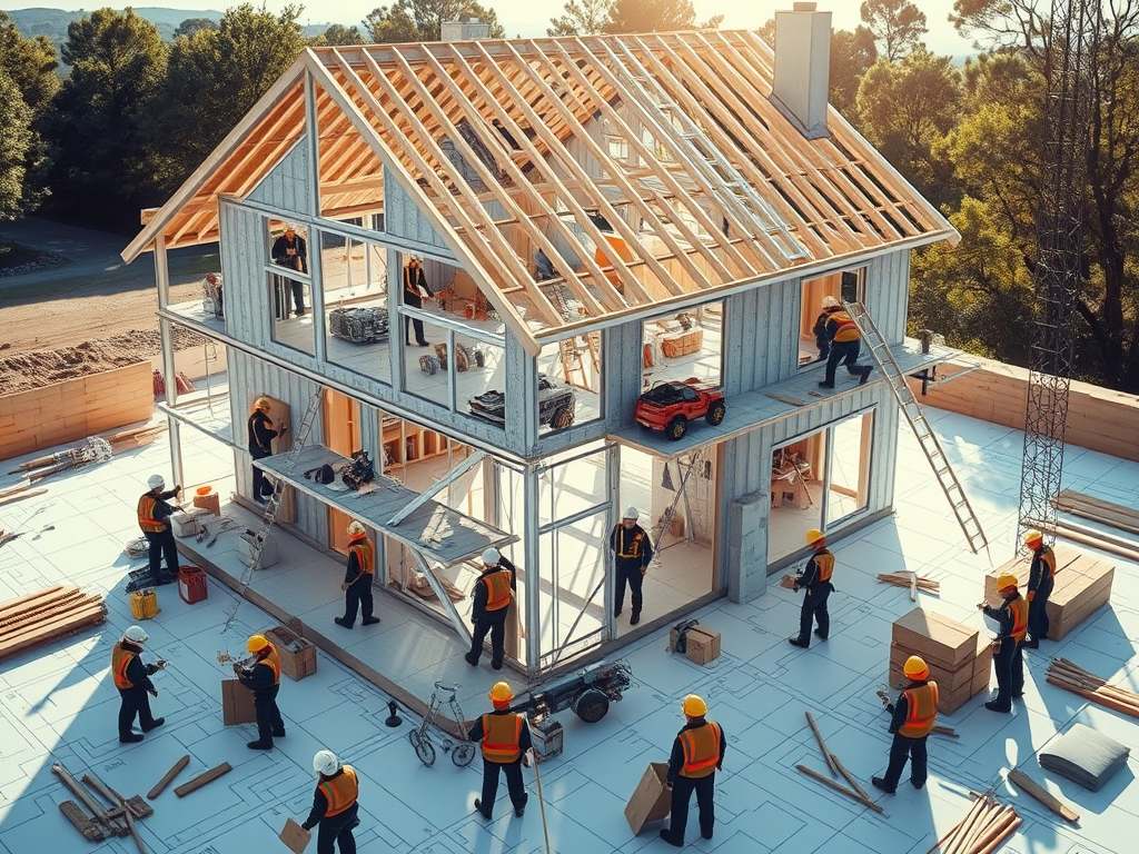 Jak skutecznie zaplanować budowę domu z kilkoma ekipami, by uniknąć opóźnień i błędów