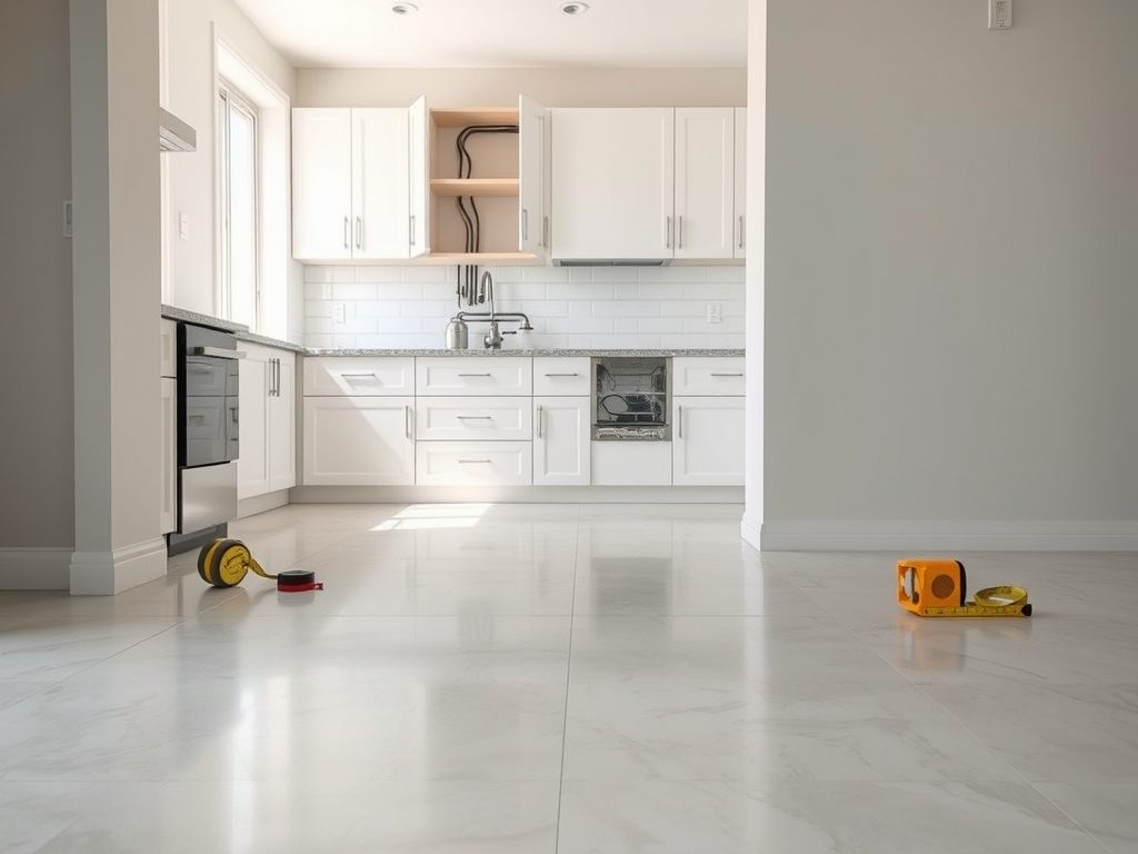 Kiedy układać podłogę w kuchni, by uniknąć problemów i ułatwić dalsze prace remontowe