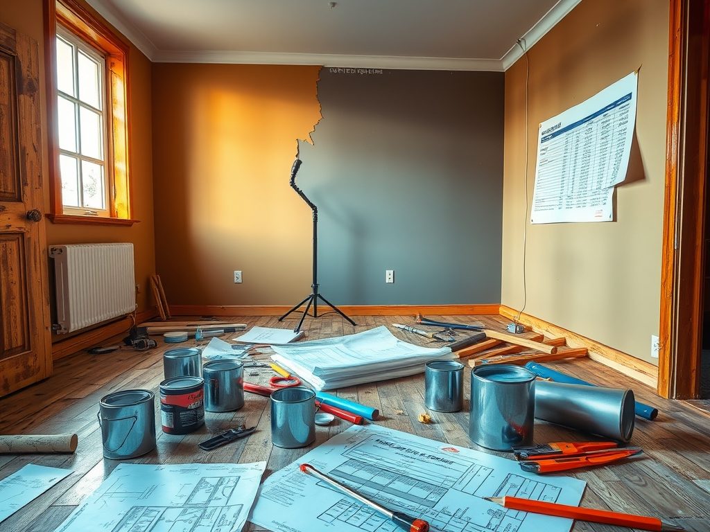 Planowanie remontu domu z ograniczonym budżetem: jak uniknąć kosztownych błędów i skutecznie zarządzać etapami prac